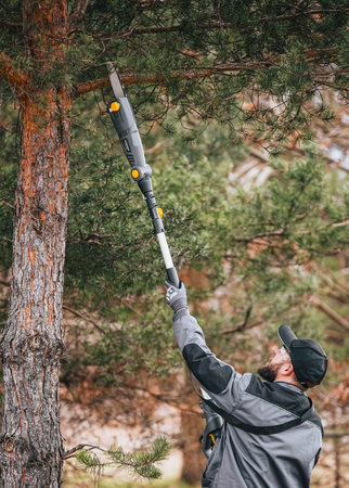 Piła elektryczna na wysięgniku 240cm PM-EPW-1000 - 1000W
