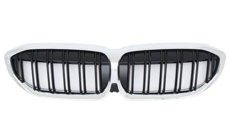 GRILL ( NERKI) BMW G20 G21 19- BLACK CHROM
