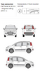 Bagażnik dachowy CRUZ AIRO FUSE DARK Fiat Panda 2012
