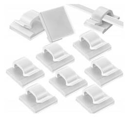 Klipsy montażowe do kabli 14,2x13,6mm 10szt.  KD10084