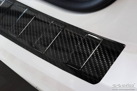 Nakładka na zderzak tylny do AUDI Q2 (Carbon Fiber)