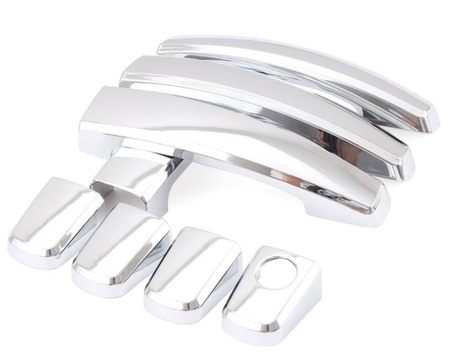 NAKŁADKI NA KLAMKI CHROMOWANE OPEL Astra Zafira Insignia