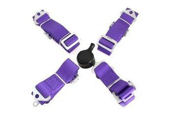 Pasy sportowe 4p 2" Purple - Quick