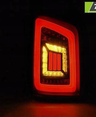 Lampy diodowe Vw T5 04.03-15 smoke black red led