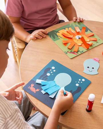 Mój pierwszy zestaw artystyczny Apli Kids - Papierowe pętelki