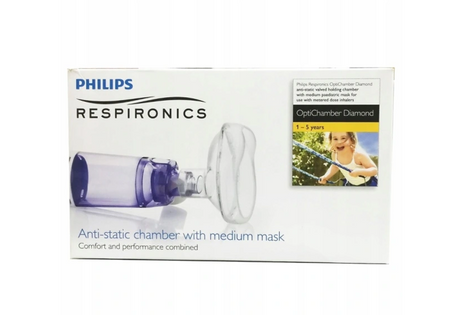 Komora Philips OptiChamber Diamond do inhalacji Lat 5+