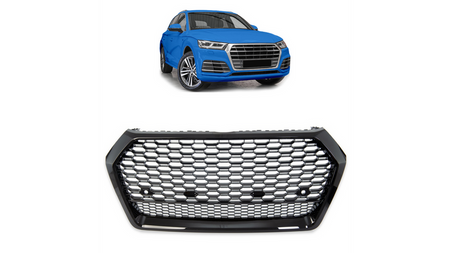 Grill sportowy Gloss Black AUDI Q5 przed liftem 2017-2020