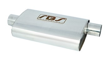 Tłumik przelotowy RBS Technology 2,5" S/C 304SS
