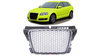 Grill sportowy Chrome & Black W/O PDC AUDI A3 Facelift 2008-2012