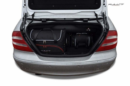 MERCEDES-BENZ CLK CABRIO 2002-2010 TORBY DO BAGAŻNIKA 4 SZT