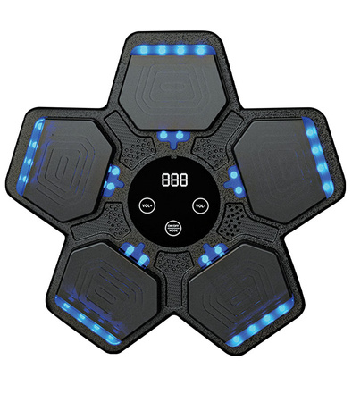 TABLICA BOKSERSKA INTELIGENTNA ŚCIENNA ELEKTONICZNA TRENAŻER MUZYKA BLUETOOTH LICZNIK REGULACJA GŁOŚNOŚCI DO TRENINGU ĆWICZEŃ BOKSU