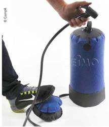 Prysznic turystyczny kempingowy z pompką nożna