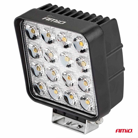 Lampa robocza halogen LED szperacz AWL05 16 LED 12V 24V AMIO-01700
