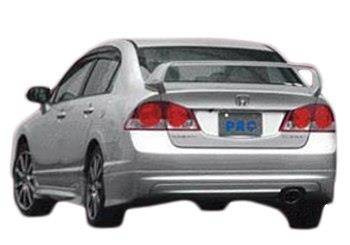 Dokładka Tył Honda Civic VIII 06 (PU)