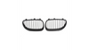 Grill sportowy pojedyncze żeberka Matt Black  BMW 5 (E60) Sedan (E61) Touring 2003-2010