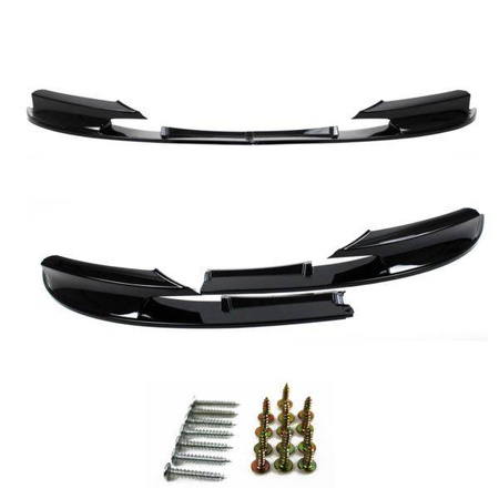 DOKŁADKA PRZEDNIA BMW F30 F31 11-18 TECH BLACK