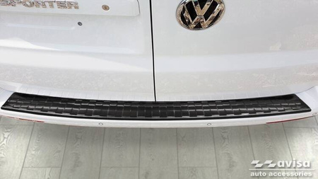 Nakładka na zderzak tylny VOLKSWAGEN TRANSPORTER T6 (Czarna)