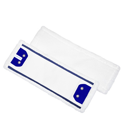 WKŁAD DO MOPA PŁASKIEGO NAKŁADKA PROFESJONALNA KIESZENIOWA CHŁONNA WYMIENNA ZAKŁADKA  100% BAWEŁNA DO CZYSZCZENIA MYCIA PODŁÓG