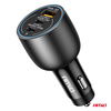 Ładowarka samochodowa 2x USB-C + USB-A 12V 24V 100W AMIO-04371