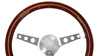 Kierownica 380mm Drewno