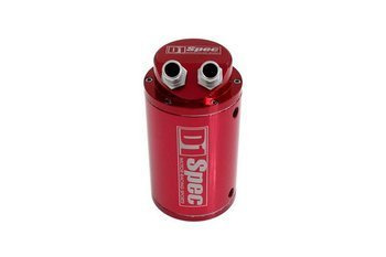 Oil catch tank 0.7L 15mm D1Spec Red