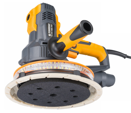 Szlifierka do gipsu PM-DG-1400L-PRO 1400W + LED + WOREK