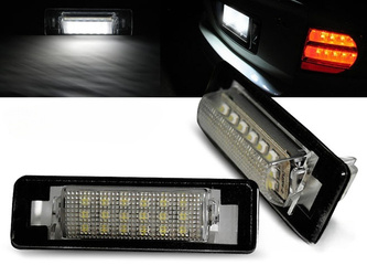 Lampki rejestracji Mercedes W210 Sedan W202 Sedan