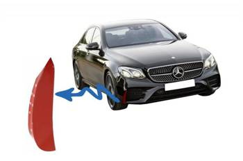 SPLITTER MERCEDES E-Klasa W213 E43 E53 AMG RED