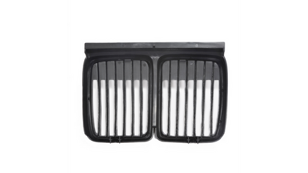 Grill sportowy pojedyncze żeberka Matt Black BMW 3 E30 1987-1994