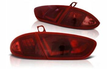 Lampy diodowe Seat Leon 09-13 red smoke led bar