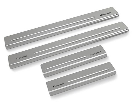 Progi One Line Ford Fusion I Van 5 2002-2005 - Połysk