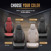 Komplet pokrowców na fotele samochodowe OTOM THRONE 103 RED 3-ZIP