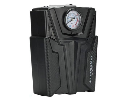 Kompresor powietrza DC 12V, 150 PSI, z analogowym ciśnieniomierzem, 4 adaptery