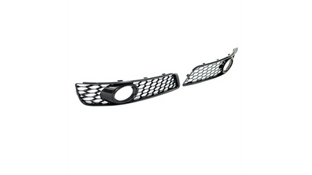 Ramki do halogenów Gloss Black AUDI A3 przed liftem 2009-2012