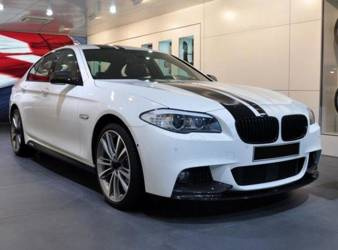 DOKŁADKA BMW F10 F11 10-18 PERFORMANCE GLOSSY BLK