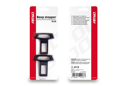 Zaślepki pasów bezpieczeństwa - 2 szt. BSTOP+ AMIO-02166