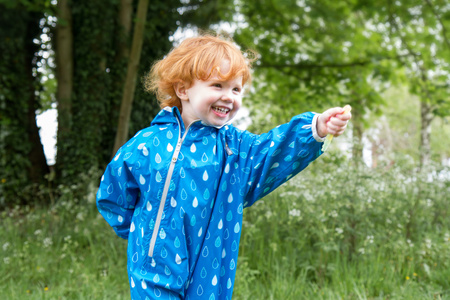 Kombinezon przeciwdeszczowy All In One LittleLife - Raindrops 6-12m