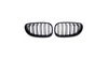 Grill sportowy podwójne żeberka Matt Black  BMW 5 (E60) Sedan (E61) Touring 2003-2010