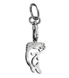 Brelok stalowy -  Ryba, karp (srebrny)