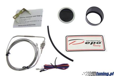 ZEGAR DEPO DBL 52mm - EXHAUST TEMP
