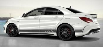 SPOILER NA TYLNA KLAPĘ MERCEDES CLA W117