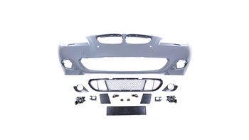 Przedni zderzak sport PDC SRA Lampy przeciwmgielne BMW 5 E60 E61 Facelift 2007-2010