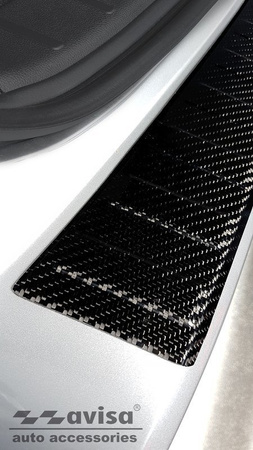 Nakładka na zderzak tylny do Mitsubishi ASX (Carbon Fiber)