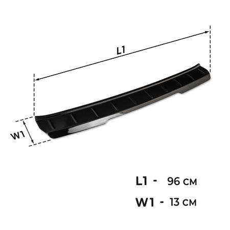 Listwa tylnego zderzaka Volkswagen Golf CD Hatchback VIII 5D 2019-