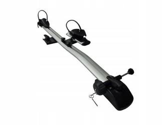 Bagażnik rowerowy Aguri Marathon – uchwyt na widelec, montaż na belki dachowe