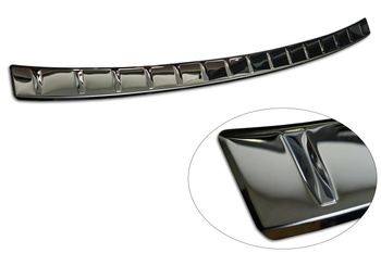 Nakładka na zderzak tylny do MG HS 2 (Czarne lustro)