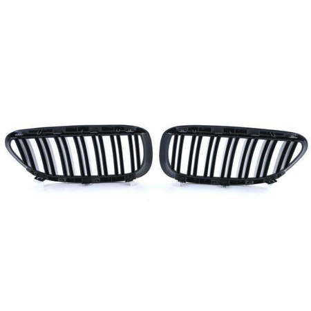 GRILL NERKI BMW E63 04-10 M- STYLE GLOSSY BLACK