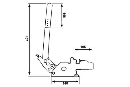 Hamulec ręczny hydrauliczny TurboWorks Dual Pump B02