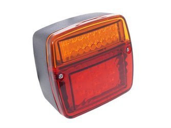 Lampa zespolona diodowa, tylna, 12/24V