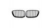 Grill sportowy podwójne żeberka Matt Black BMW 5 F07 2013-2017